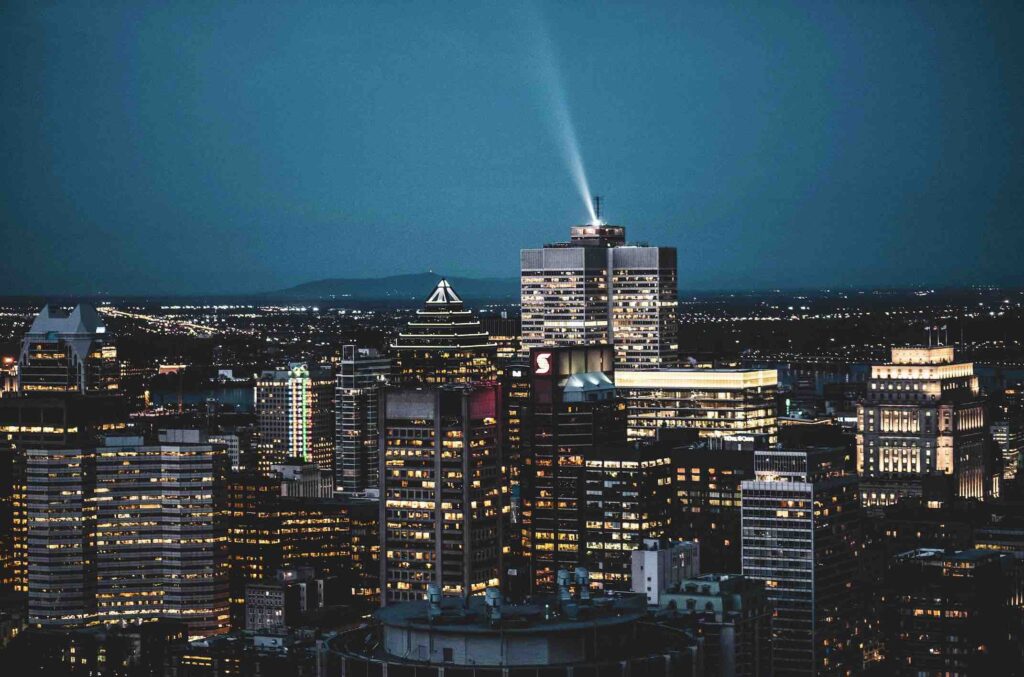 michael-descharles-Destinations Montreal at night-unsplash copy