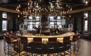 Fairmont Chateux Frontenac 1680 Bar with mixologists top Quebec City hotel bars